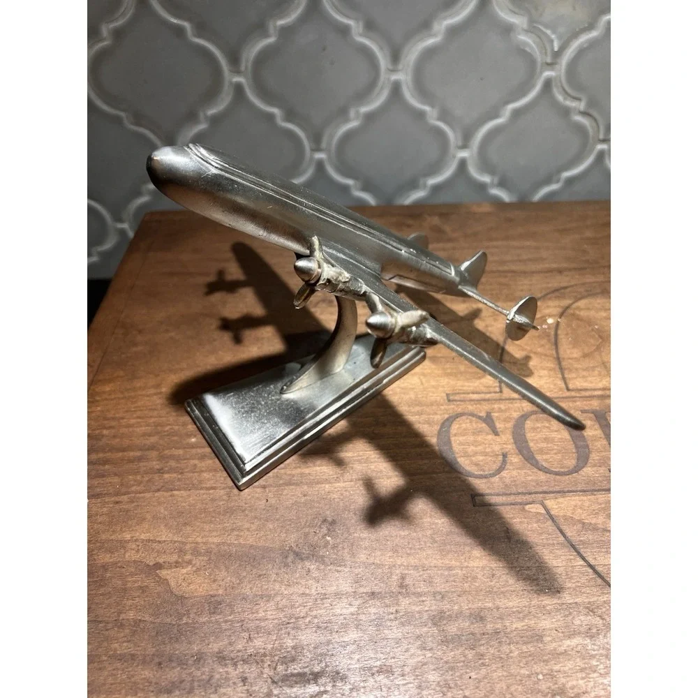 Restoration Hardware Metal Air Plane Desktop Heavy